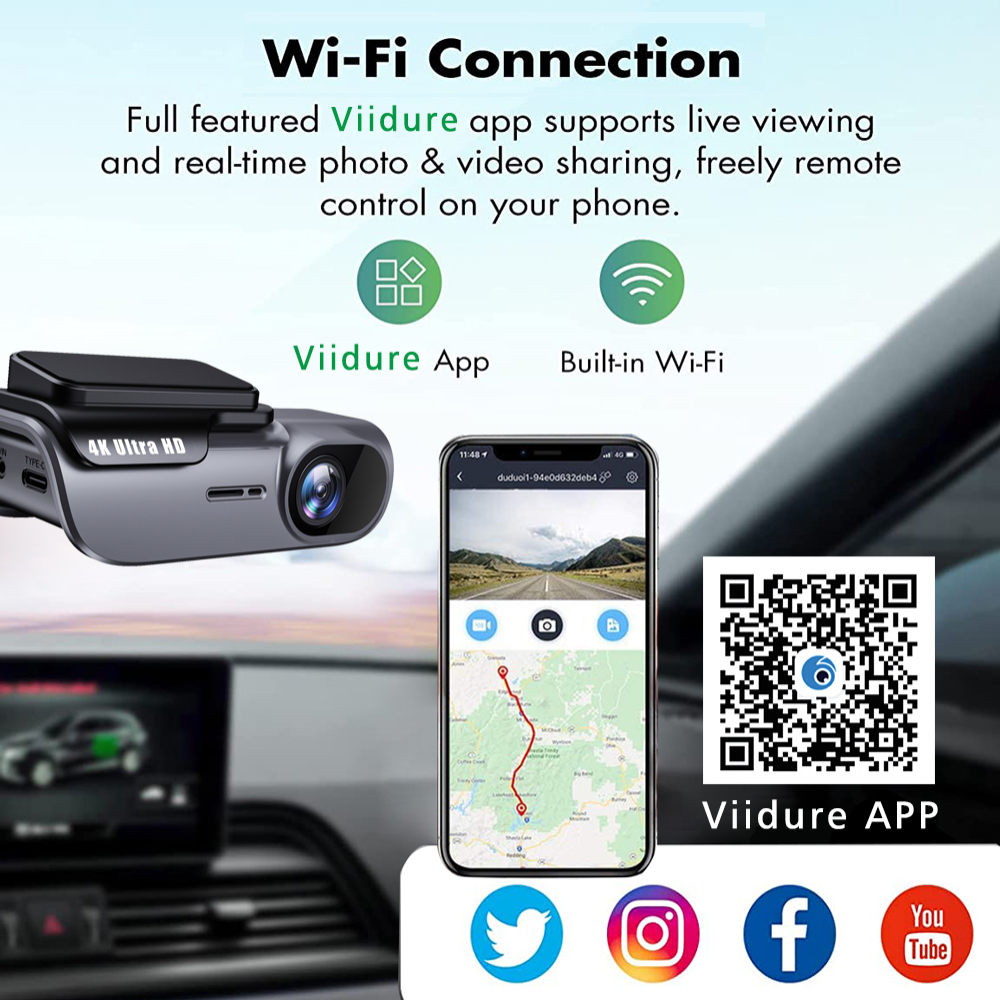 4K 3840*2160P Dash Cam WIFI Ca - Xiaomi Photography Kit review and price