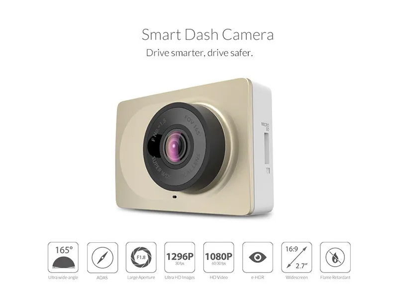 xiao YI Smart Dash Cam For Car - Xiaomi Photography Kit review and price