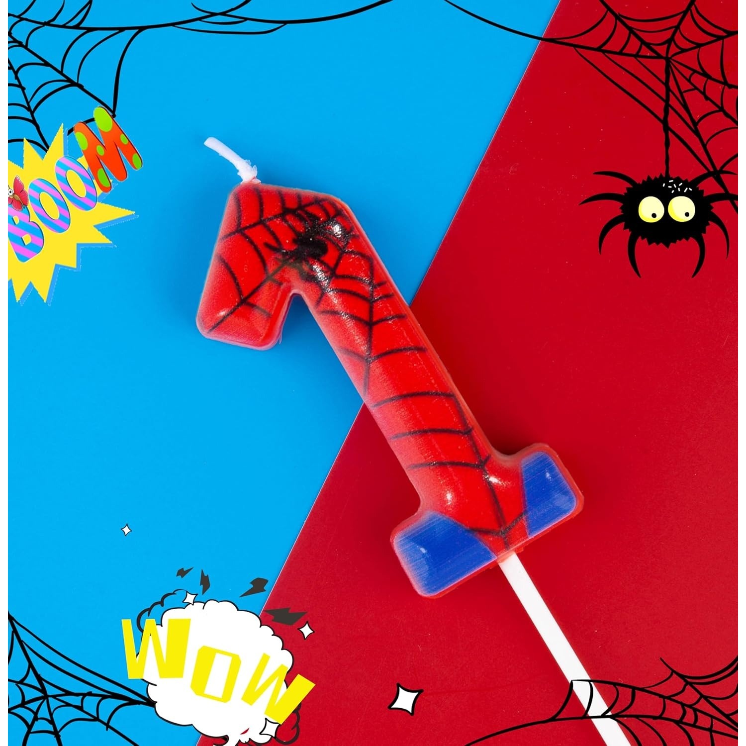 Spider Party 0-9 Birthday Cand - Photography Exhibition review and price